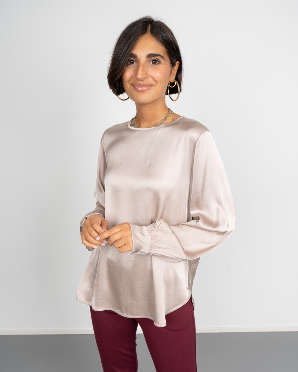 BLUSA BRIGIDA SETA