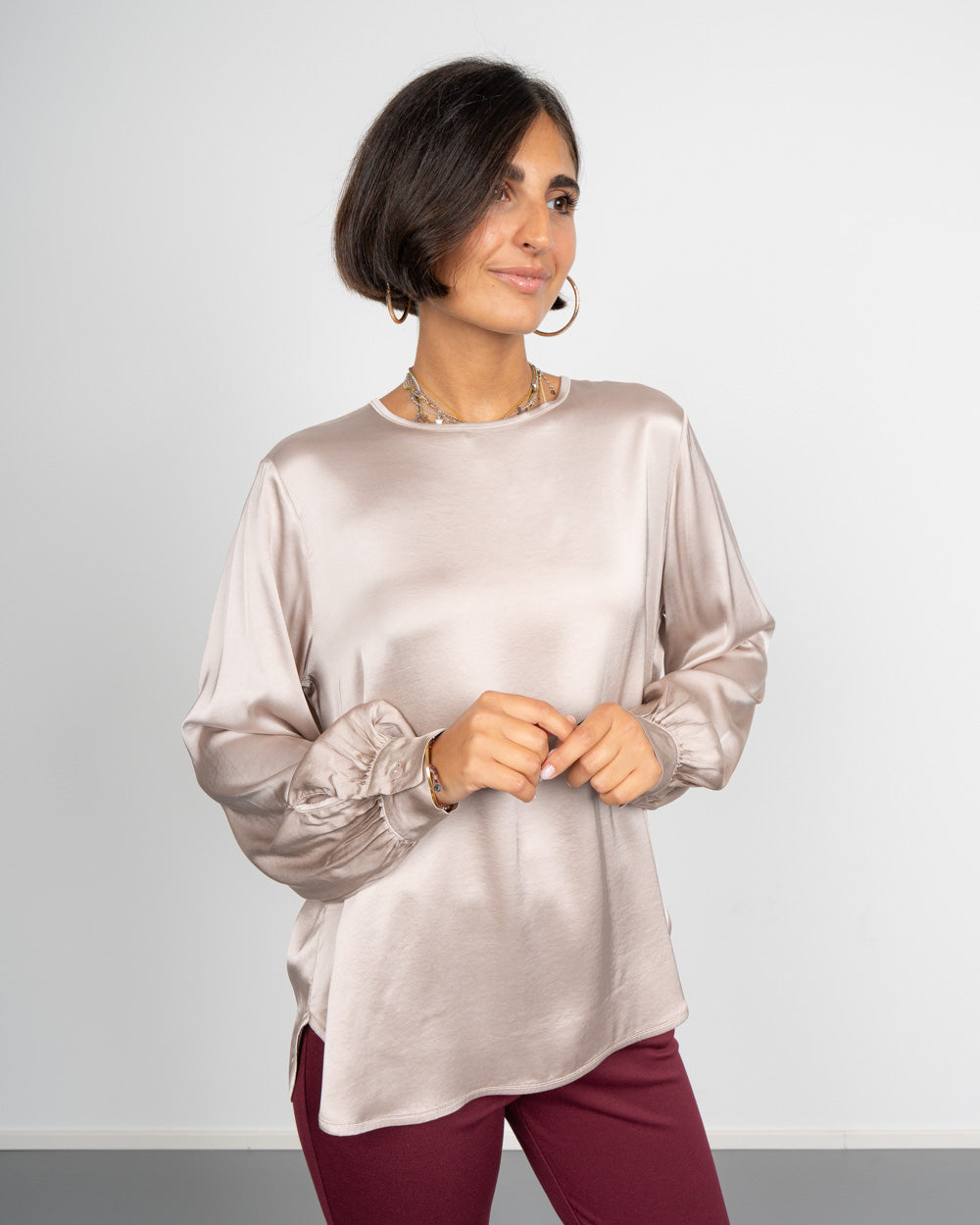 BLUSA BRIGIDA SETA