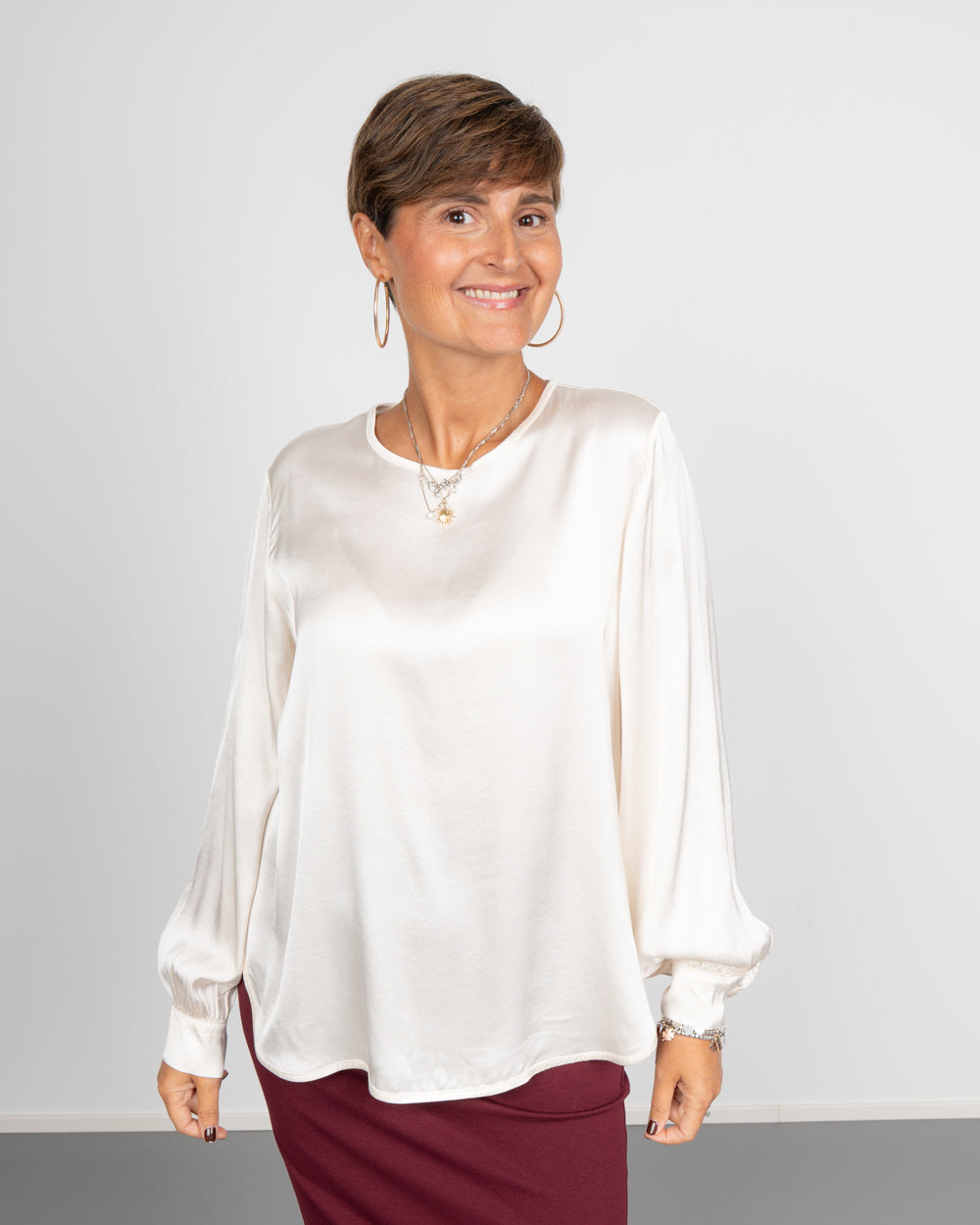 BLUSA BRIGIDA BURRO