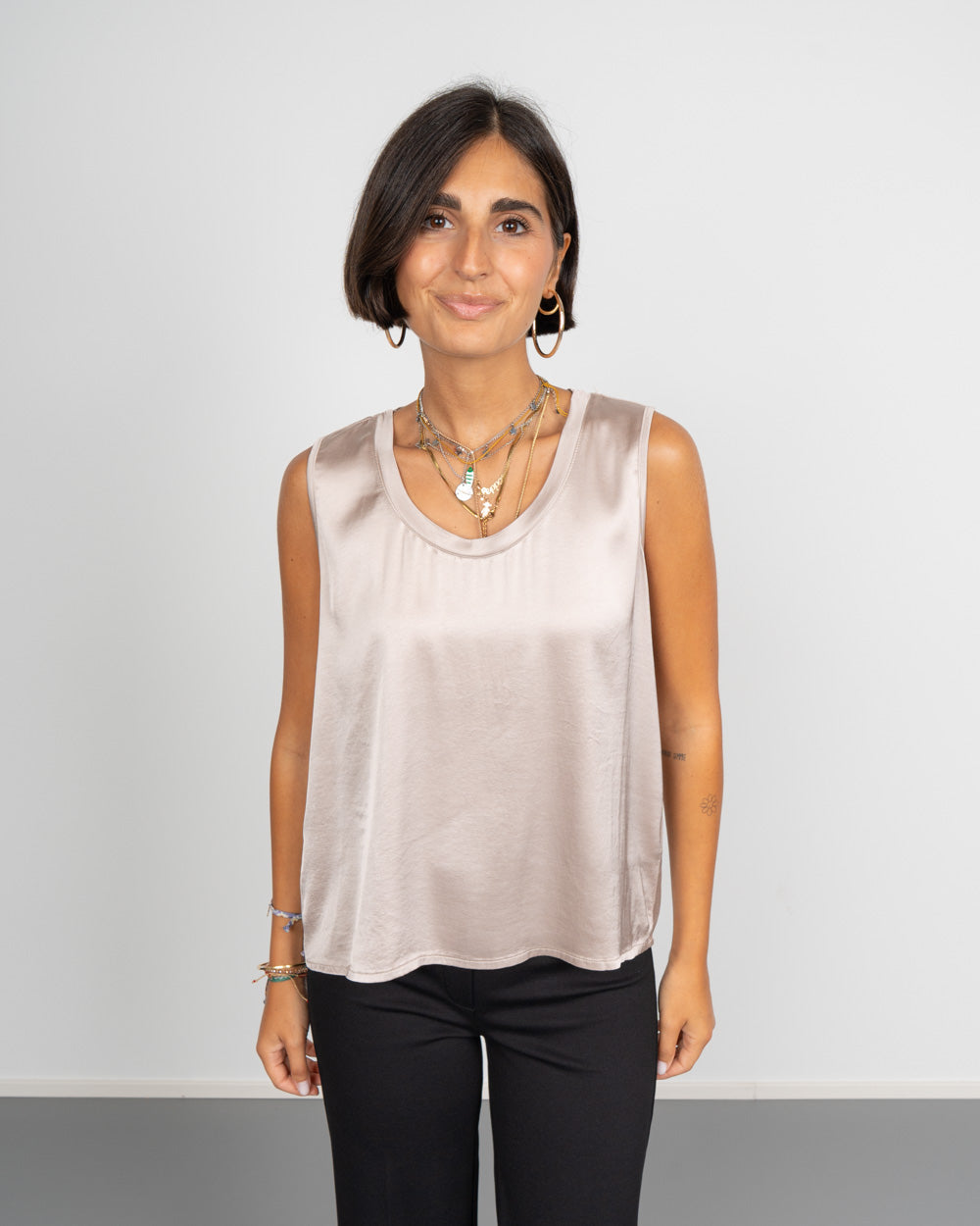 TOP BRUNELLA SETA
