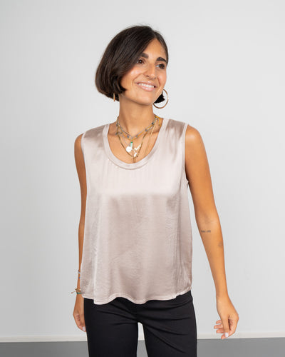 TOP BRUNELLA SETA