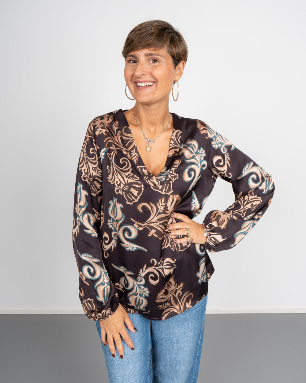 BLUSA DRUSILLA FIORE