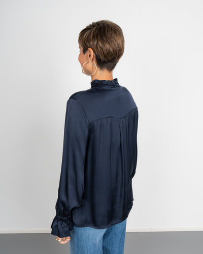 CAMICIA BELLA BLU SCURO