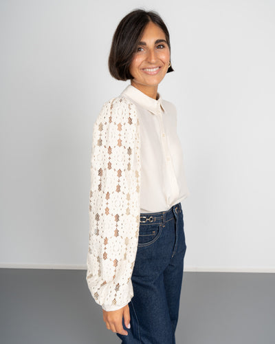 CAMICIA FABENA BEIGE