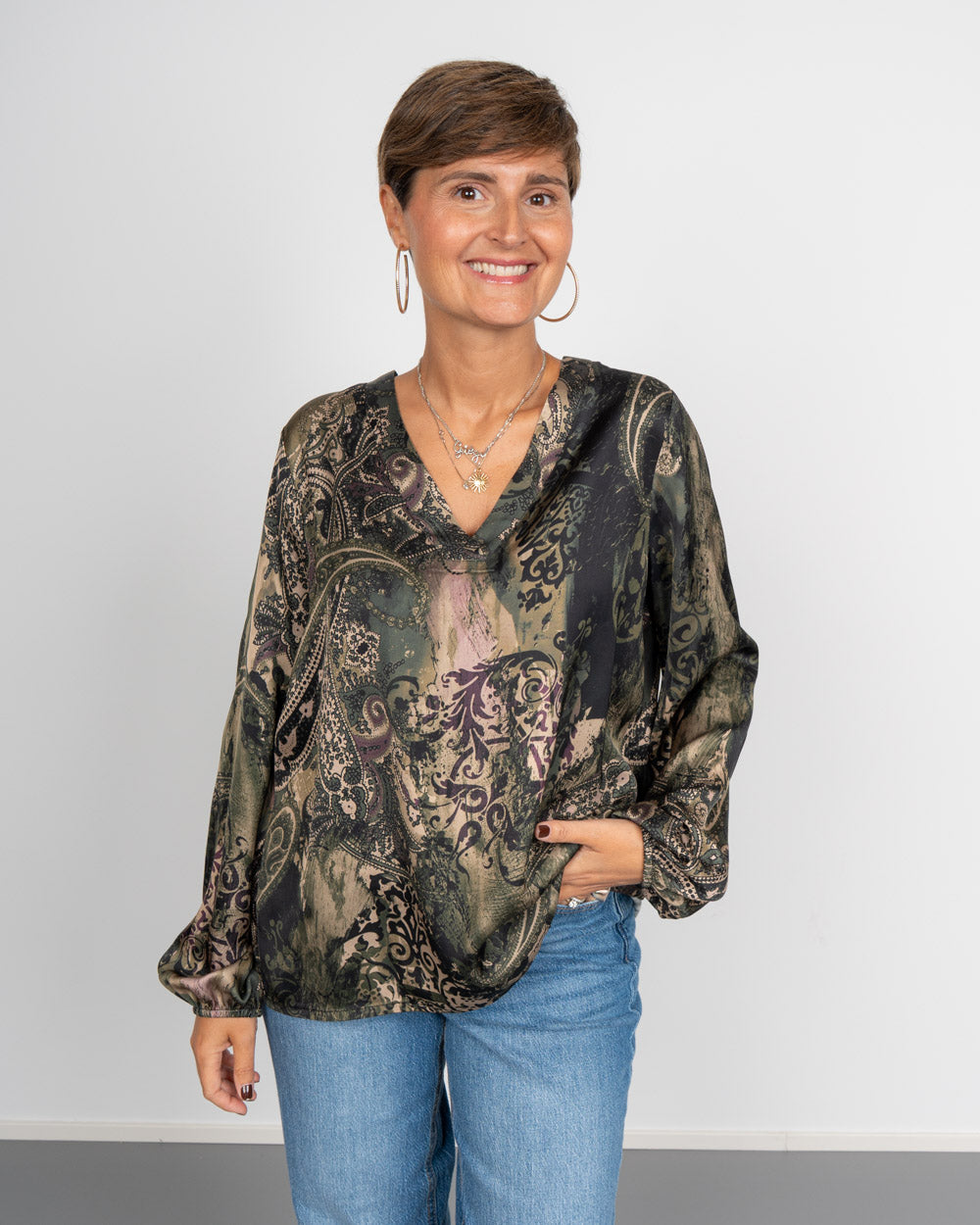 BLUSA DRUSILLA CASHEMERE