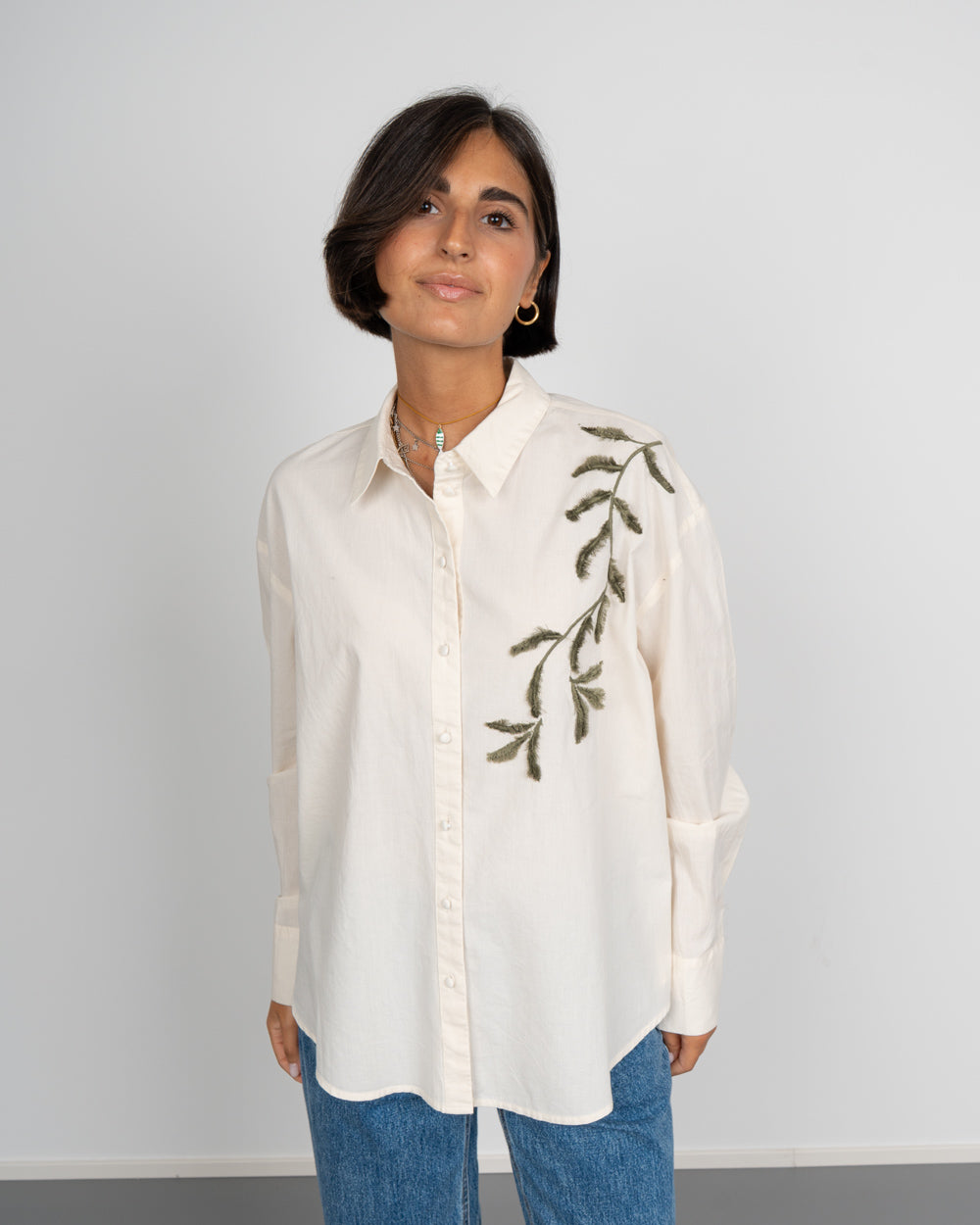 CAMICIA FERN BEIGE