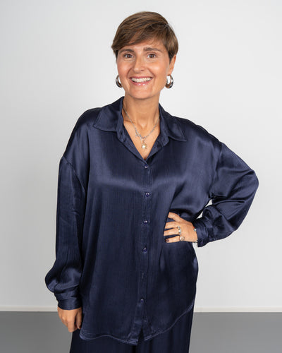 CAMICIA BIANCA BLU