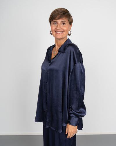 CAMICIA BIANCA BLU
