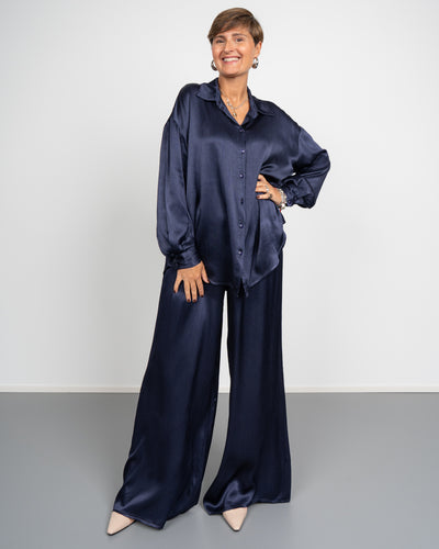 CAMICIA BIANCA BLU