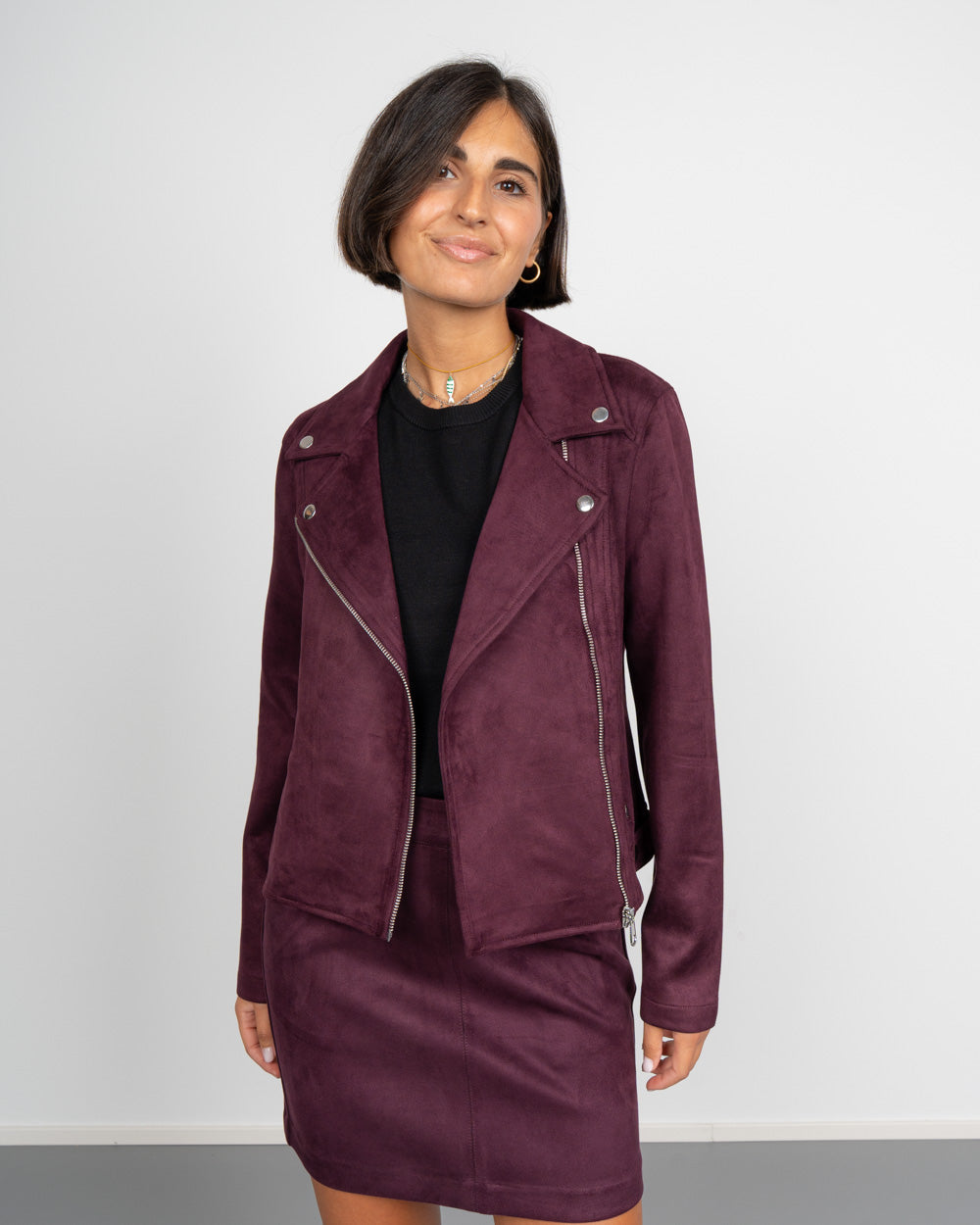 GIUBBINO VMJOSE JACKET VINO