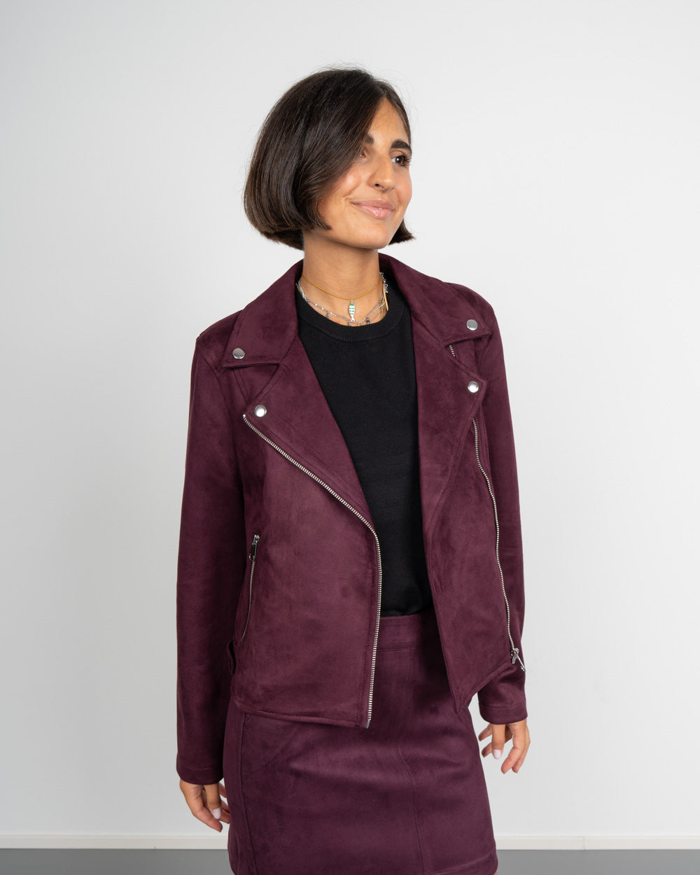 GIUBBINO VMJOSE JACKET VINO
