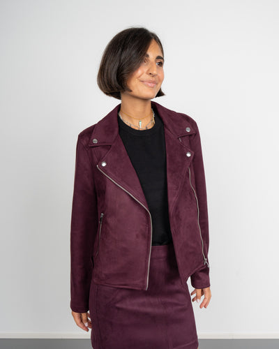 GIUBBINO VMJOSE JACKET VINO