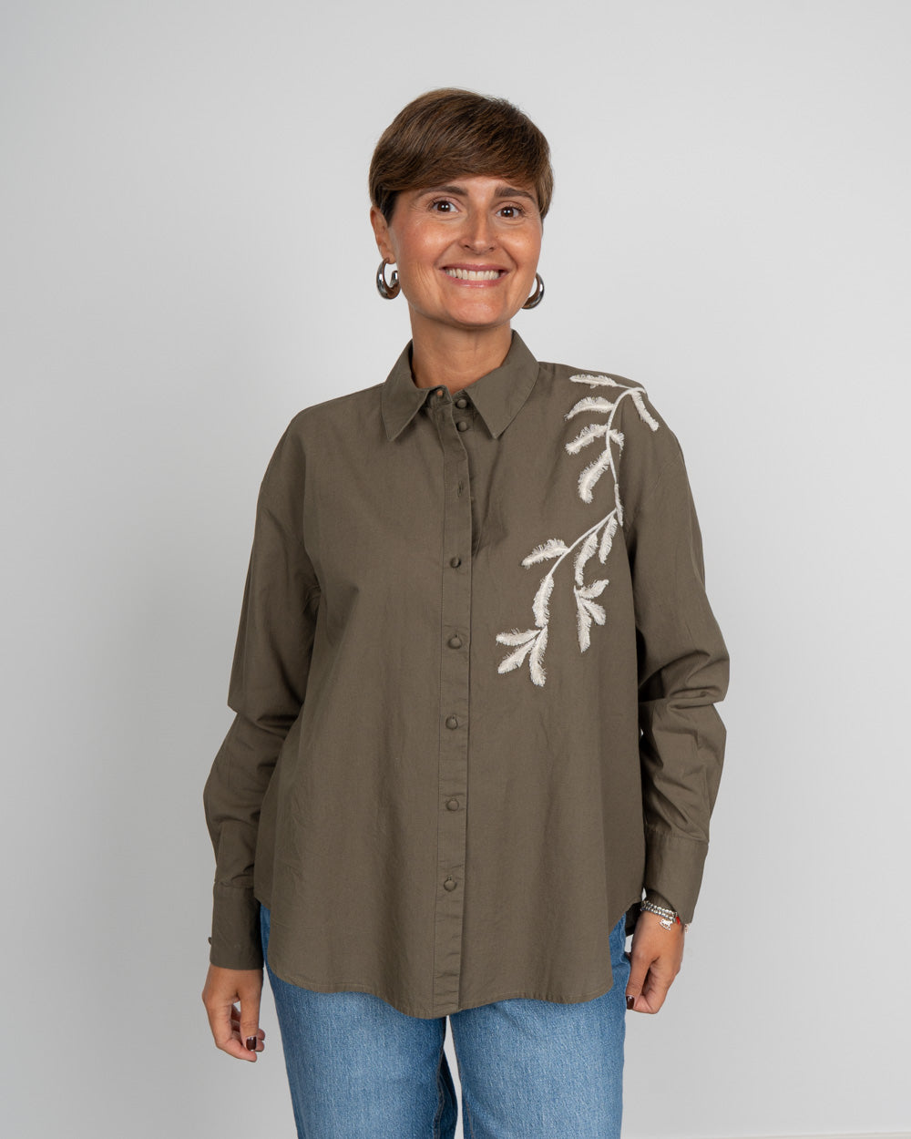 CAMICIA FERN VERDE MILITARE
