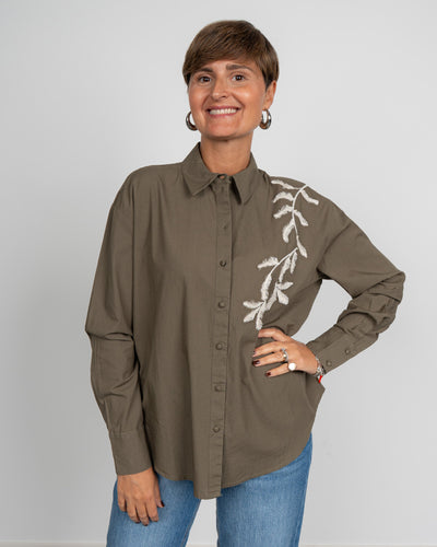 CAMICIA FERN VERDE MILITARE