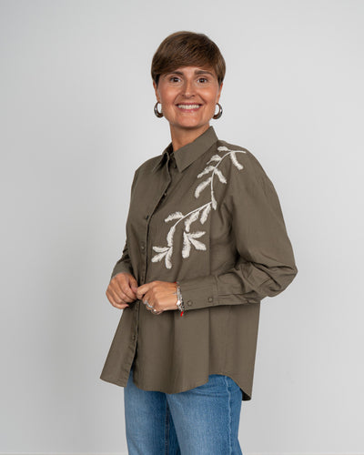 CAMICIA FERN VERDE MILITARE