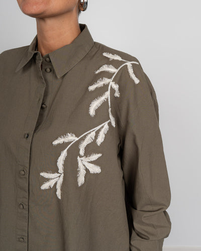 CAMICIA FERN VERDE MILITARE