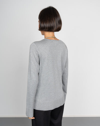 MAGLIONE SILJE LS GRIGIO MEDIO