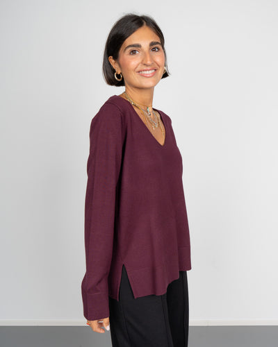MAGLIONE BREEZE BORDEAUX