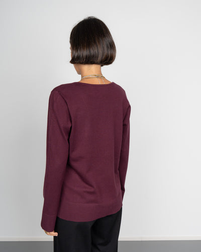MAGLIONE BREEZE BORDEAUX