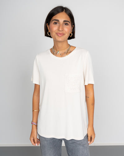 T-SHIRT FACY BEIGE