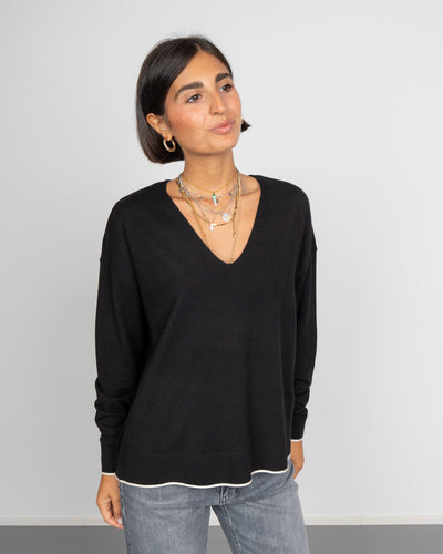 MAGLIONE BREEZE NERO