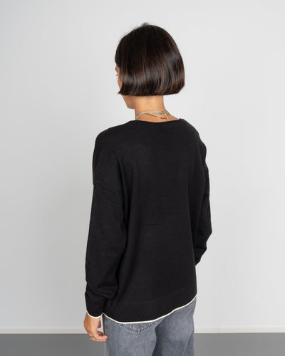 MAGLIONE BREEZE NERO