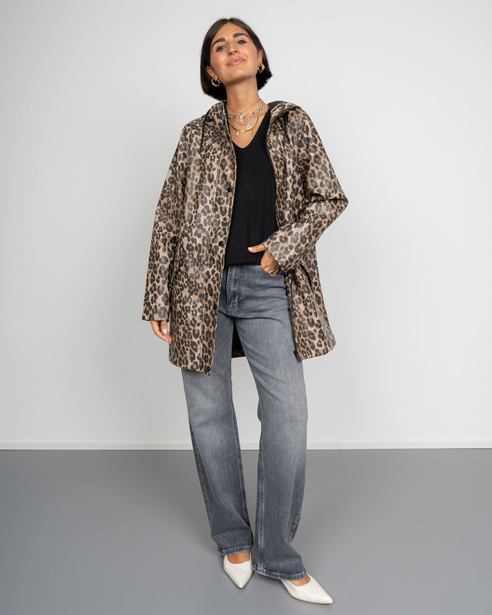 GIUBBINO MALOU LEOPARDATO