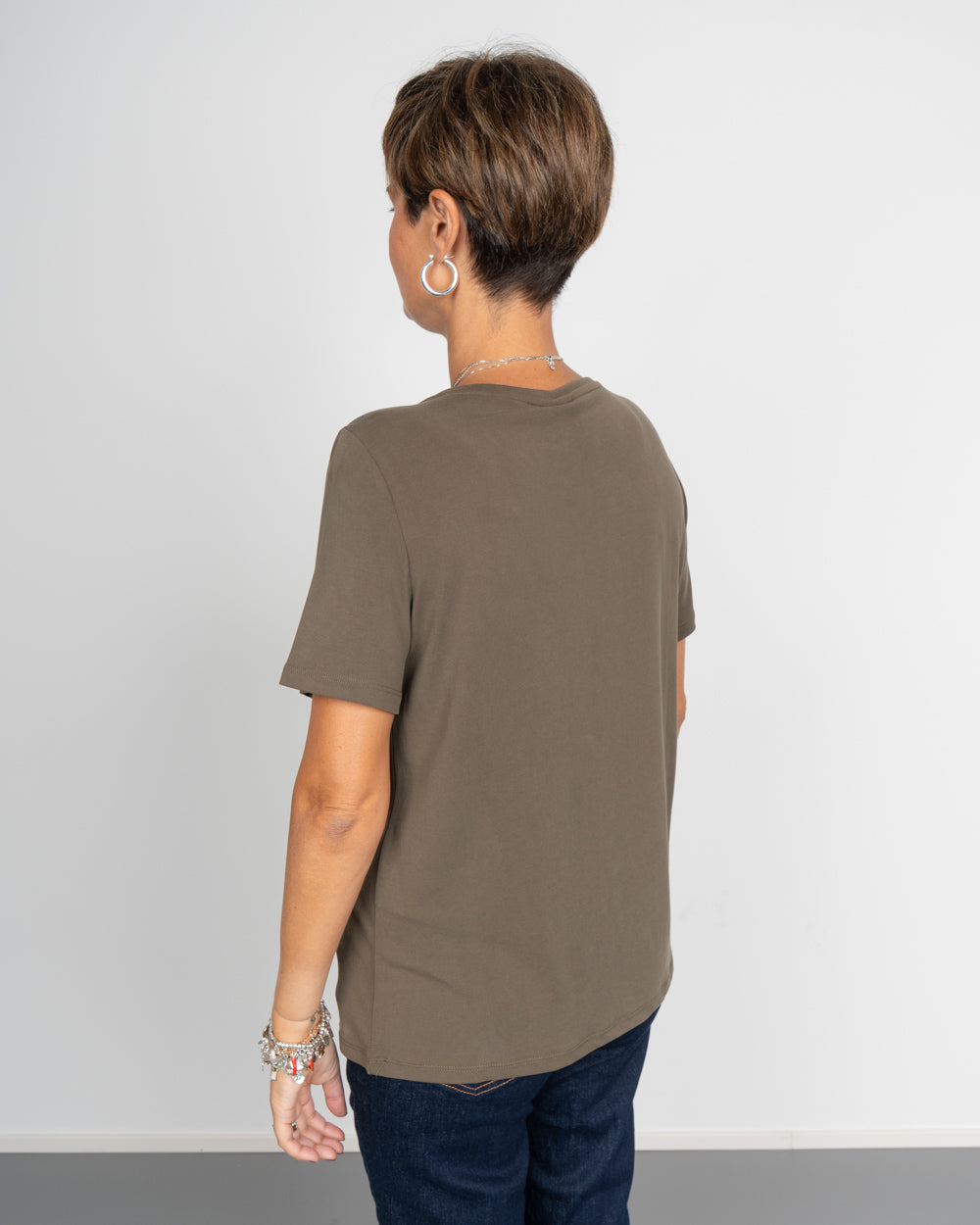 T-SHIRT FACY VERDE MILITARE