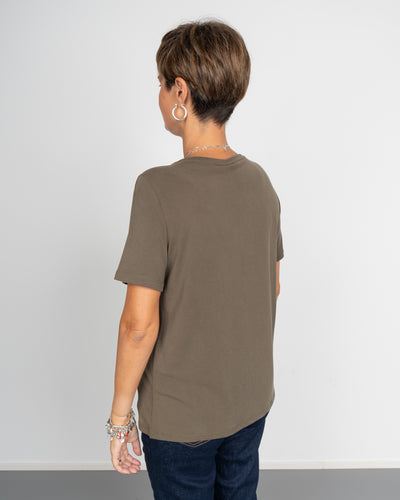T-SHIRT FACY VERDE MILITARE