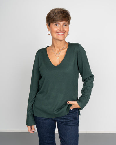 MAGLIONE SILJE LS VERDE BOSCO