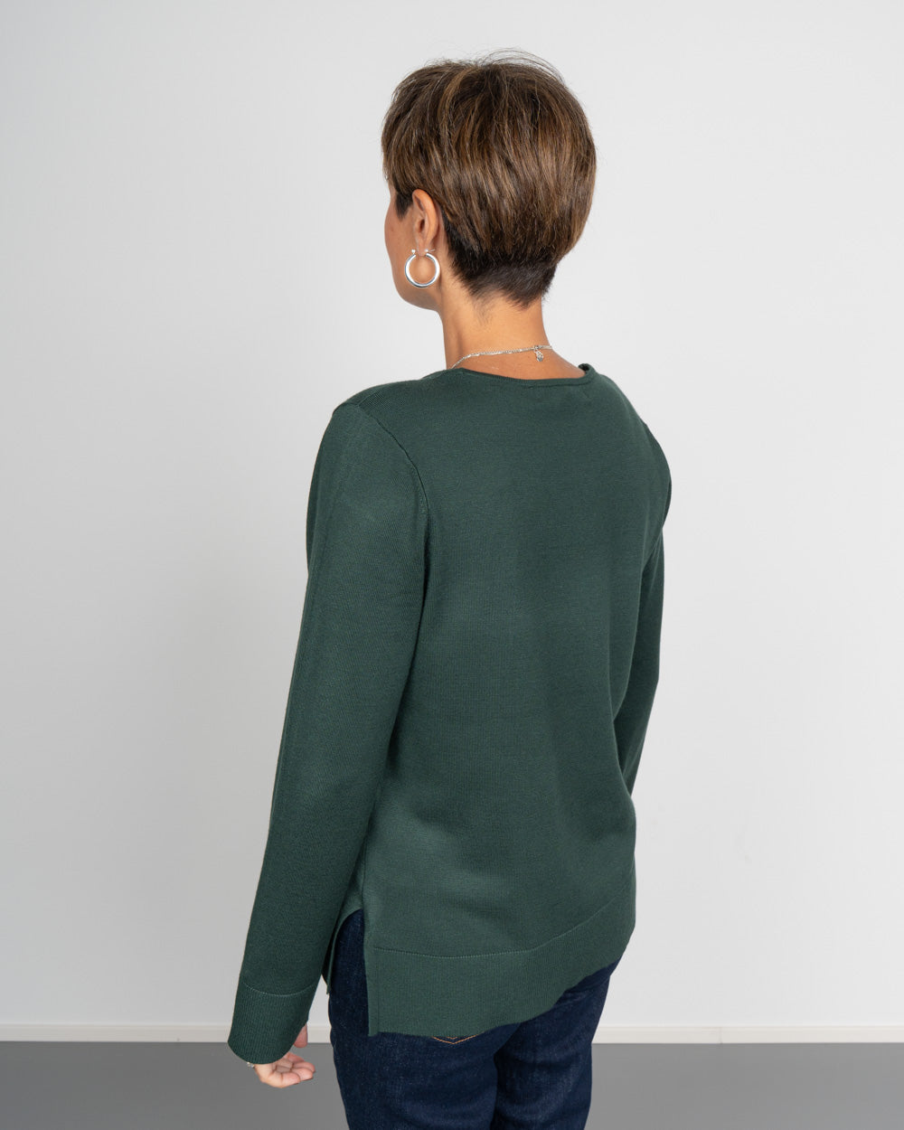 MAGLIONE SILJE LS VERDE BOSCO