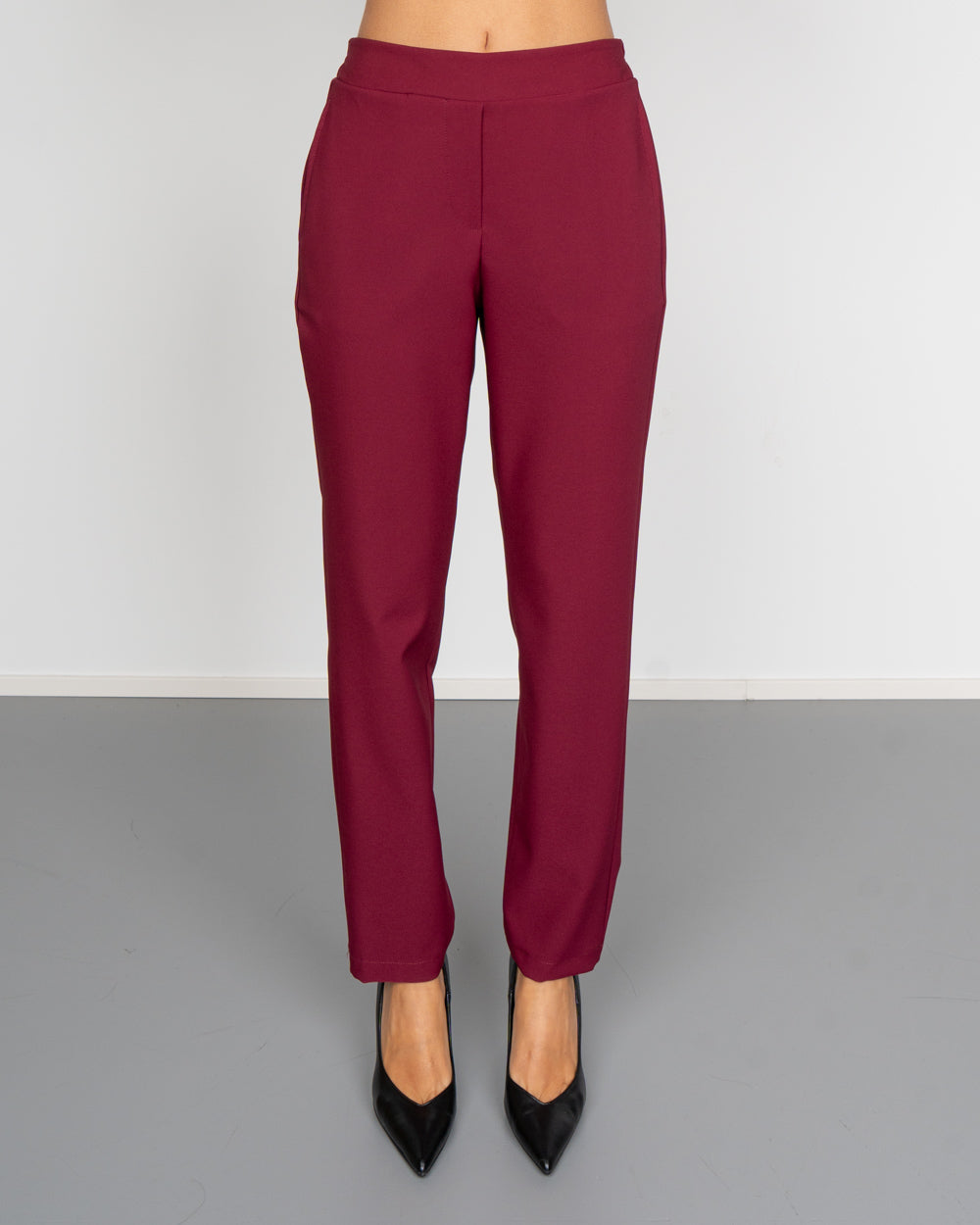 PANTALONE DELIA BORDEAUX