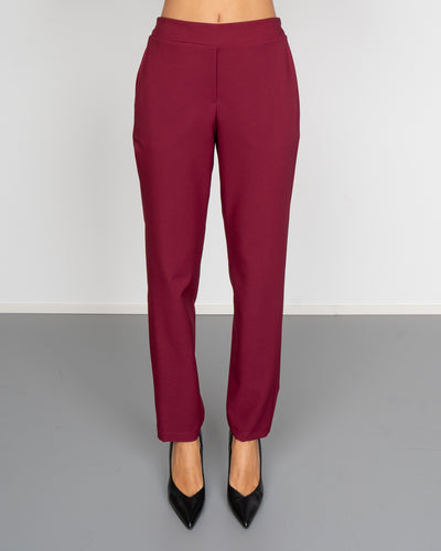 PANTALONE DELIA BORDEAUX