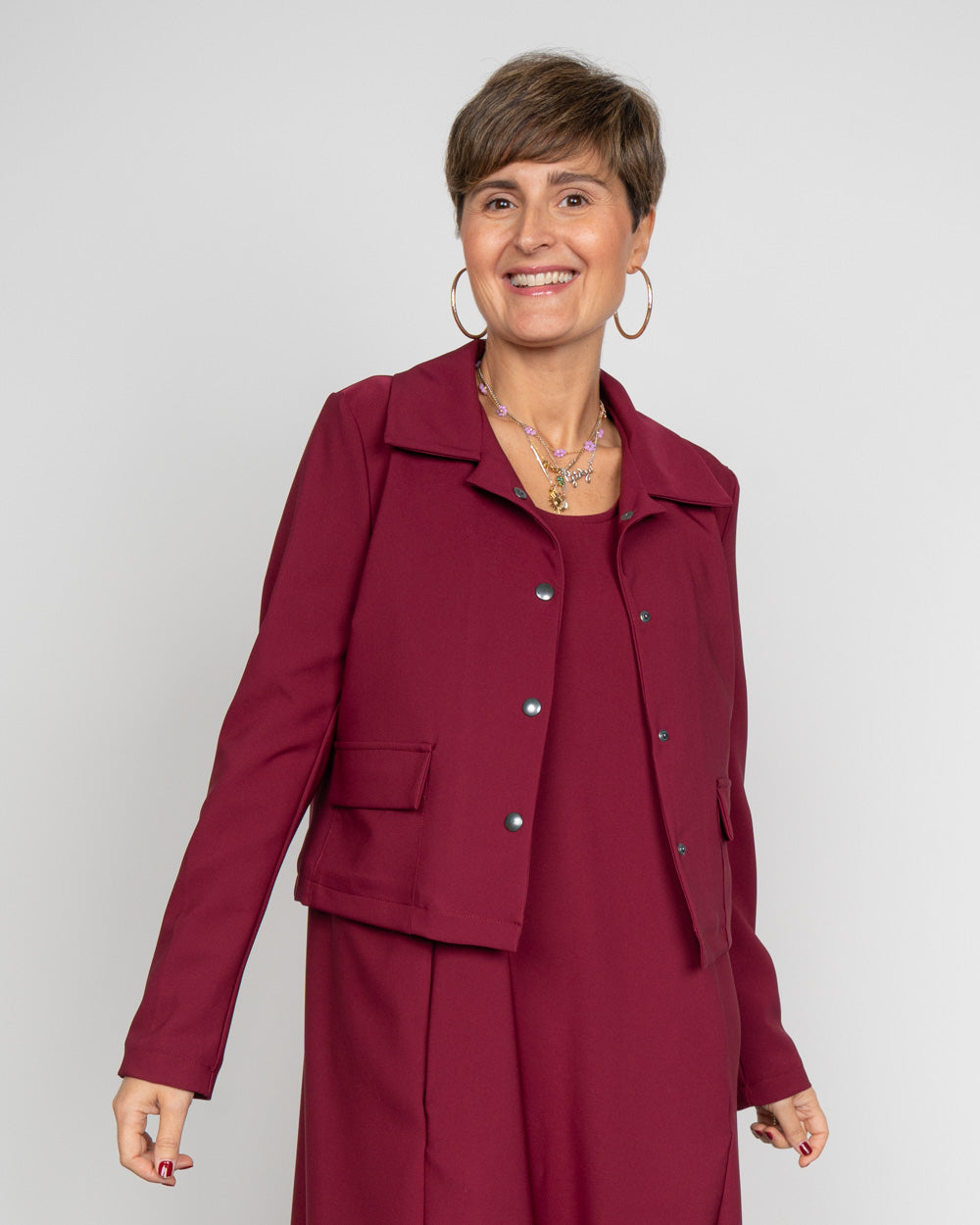 GIACCA DORA BORDEAUX