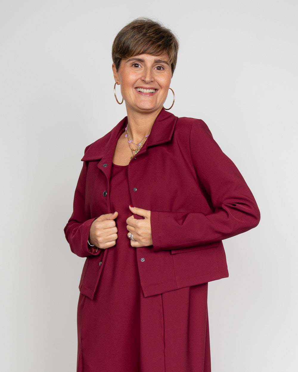 GIACCA DORA BORDEAUX