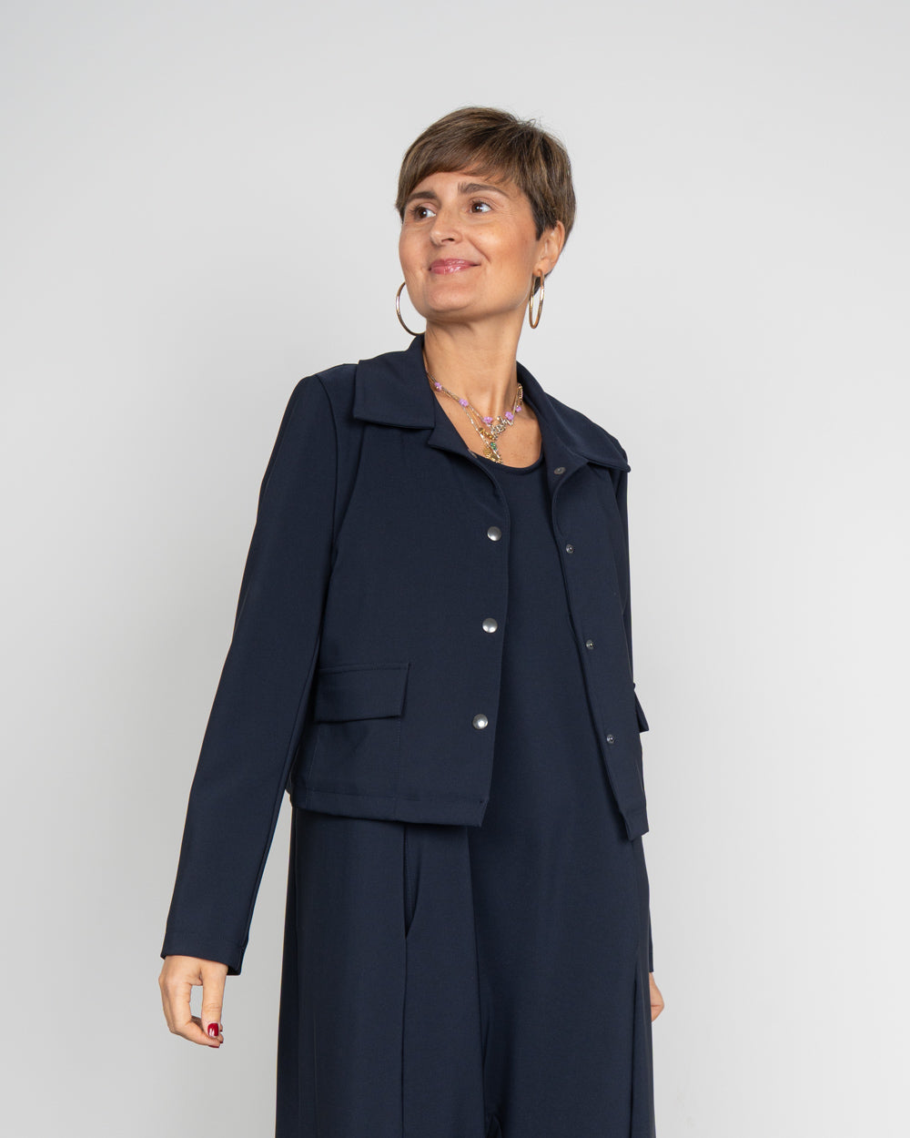 GIACCA DORA BLU