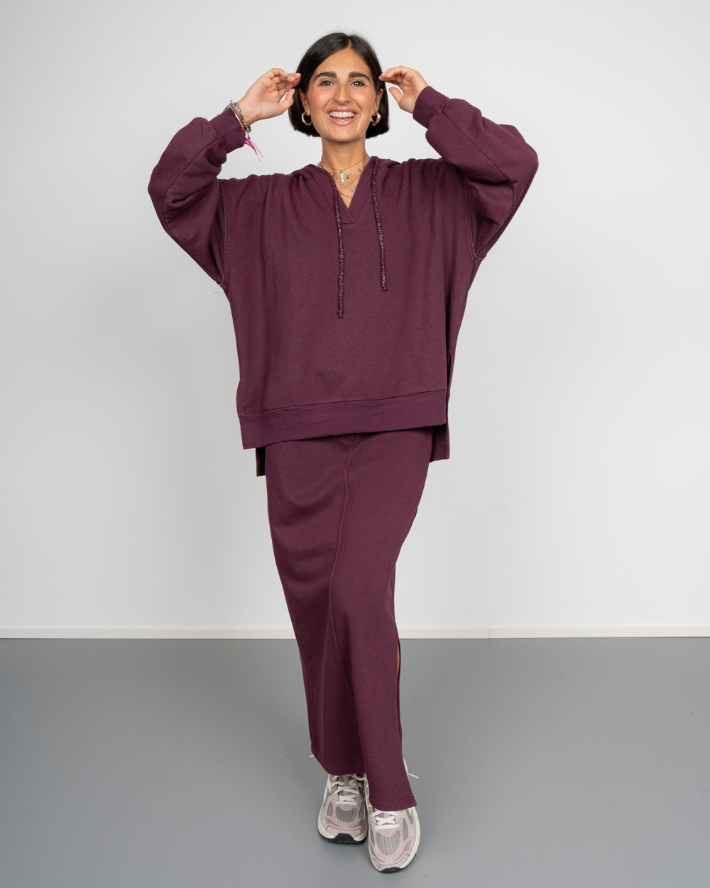 FELPA FANNY BORDEAUX