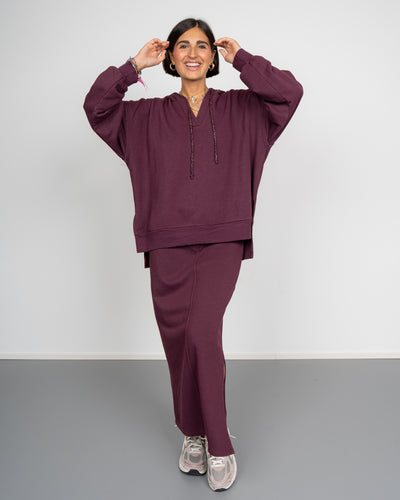FELPA FANNY BORDEAUX
