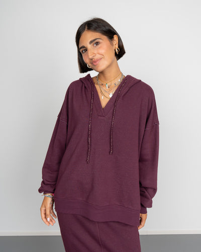 FELPA FANNY BORDEAUX