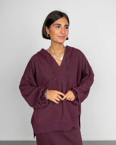 FELPA FANNY BORDEAUX
