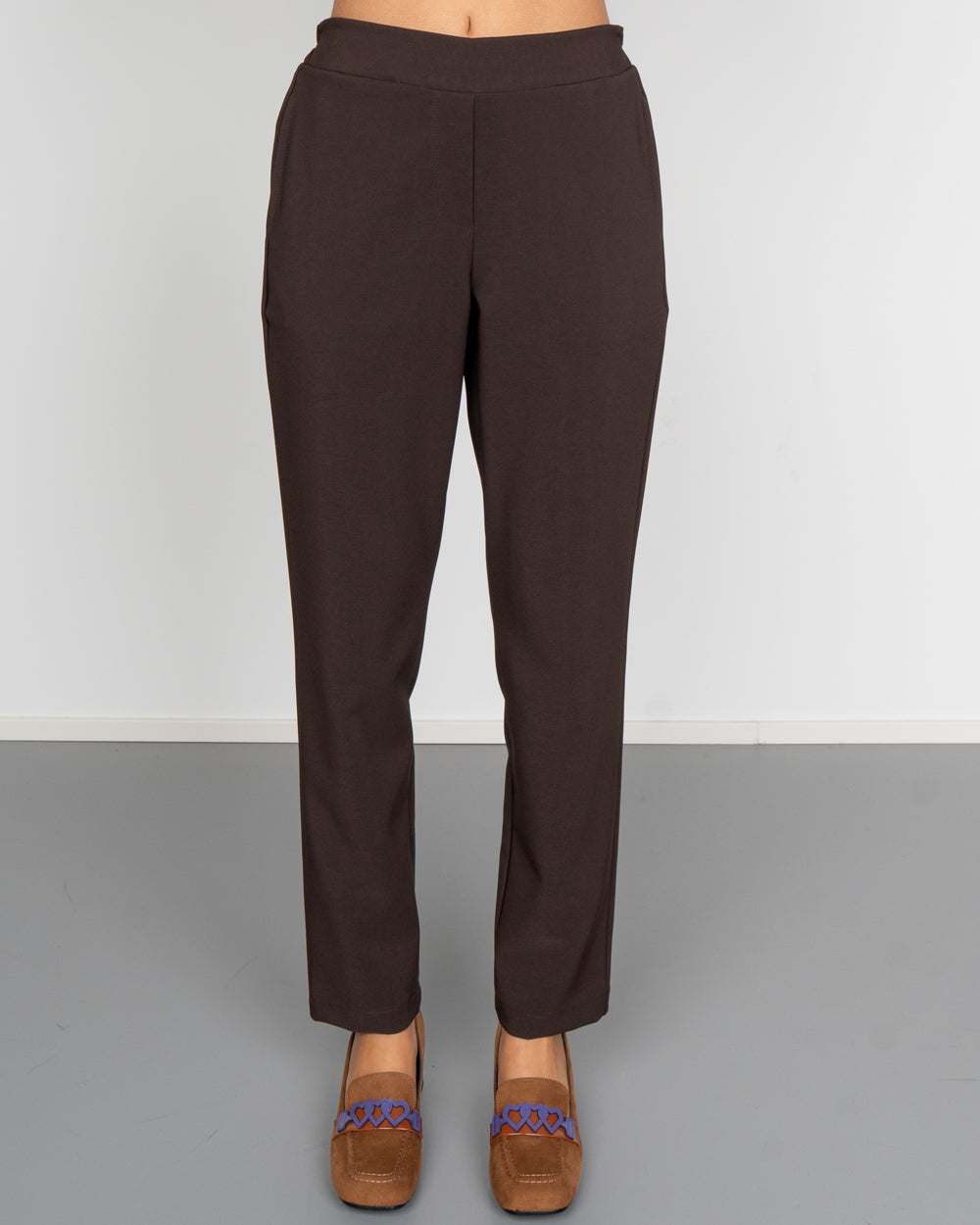 PANTALONE DELIA CIOCCOLATO