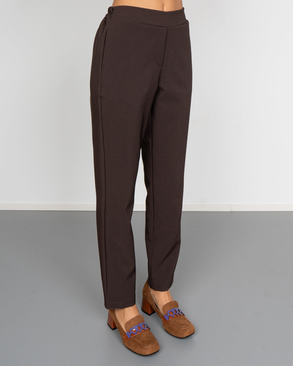 PANTALONE DELIA CIOCCOLATO