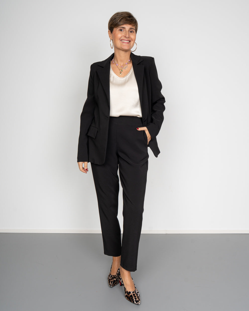 PANTALONE DELIA NERO