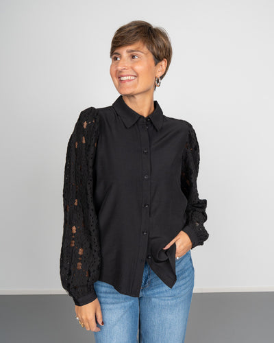 CAMICIA FABENA NERO