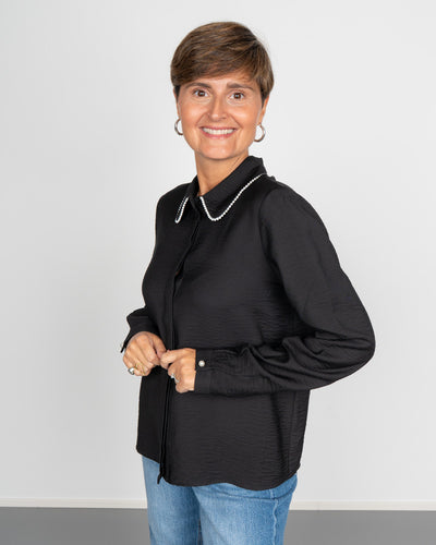 CAMICIA FALINA NERO