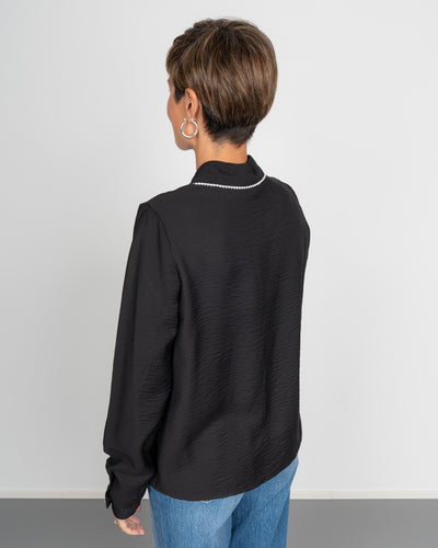 CAMICIA FALINA NERO