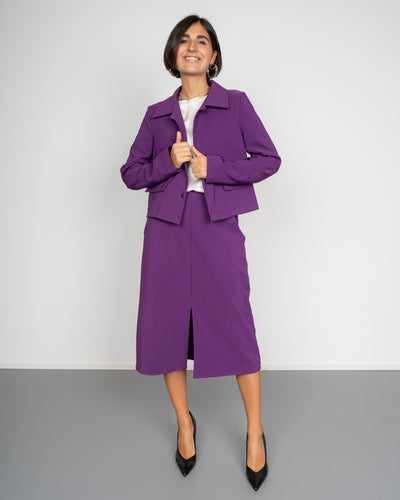 GIACCA DORA VIOLA