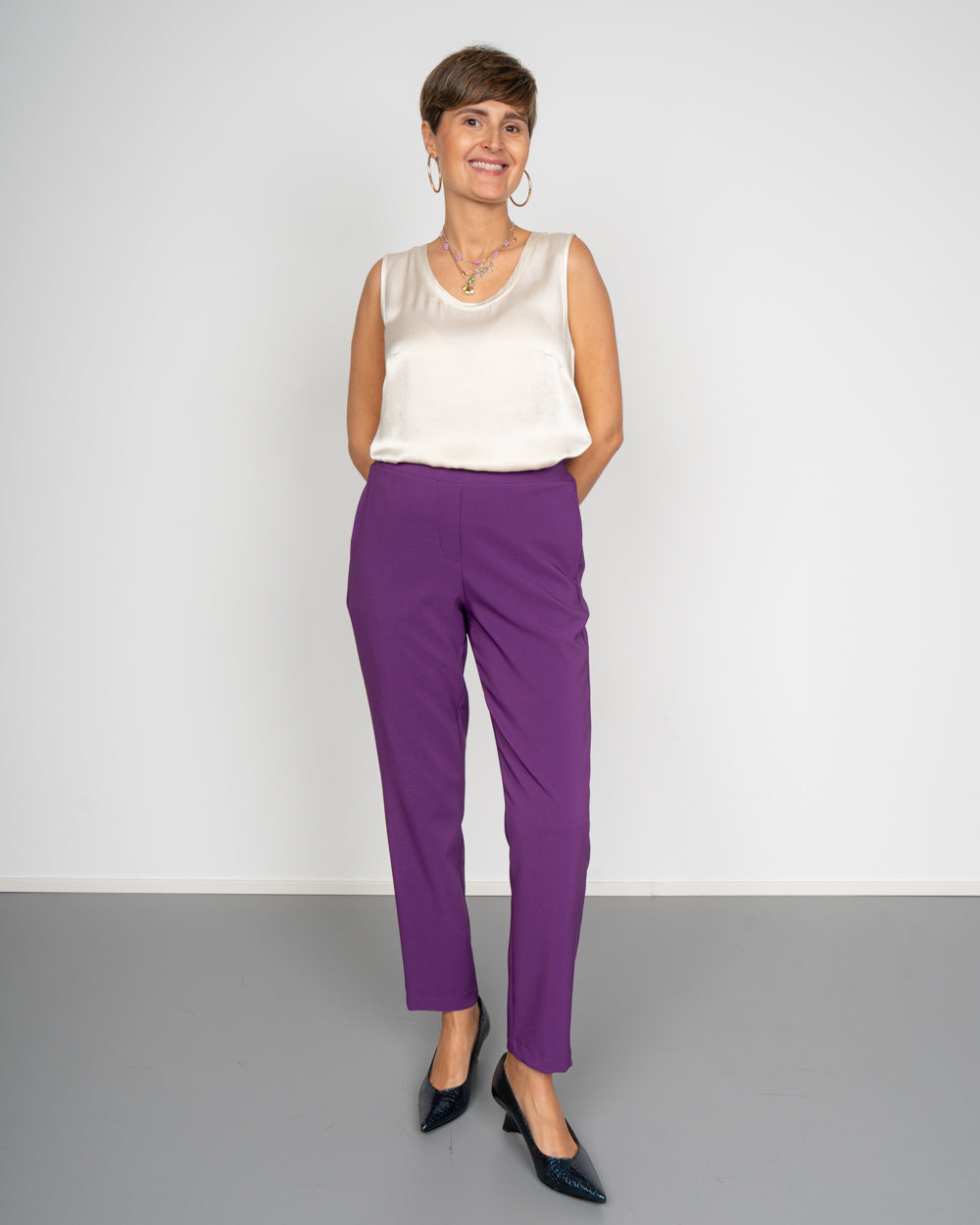 PANTALONE DELIA VIOLA