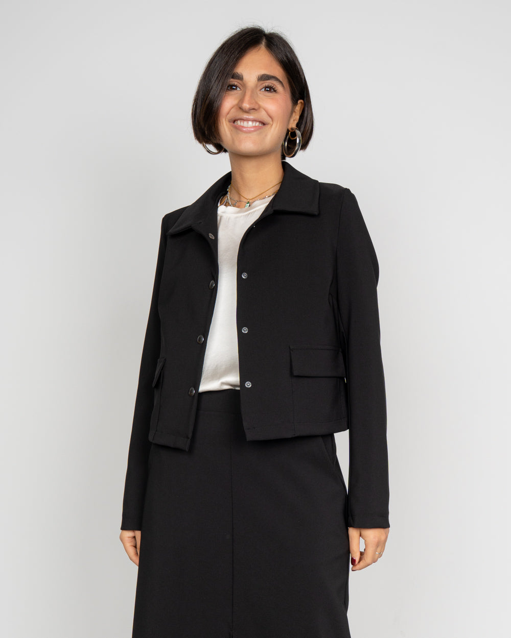 GIACCA DORA NERO