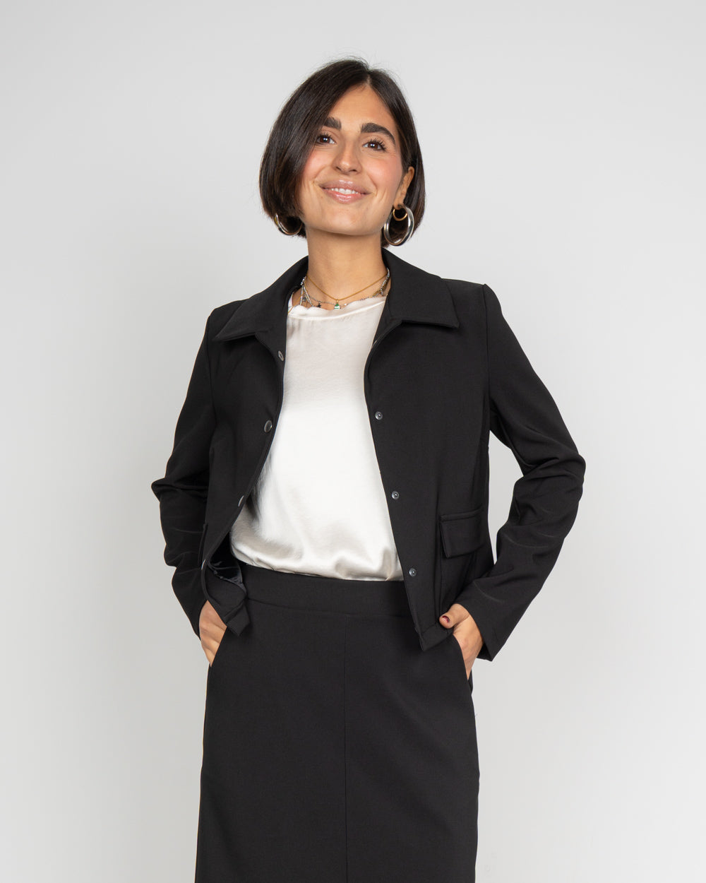 GIACCA DORA NERO